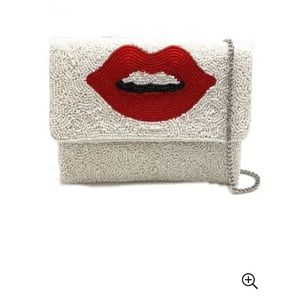 Beaded crossbody bag